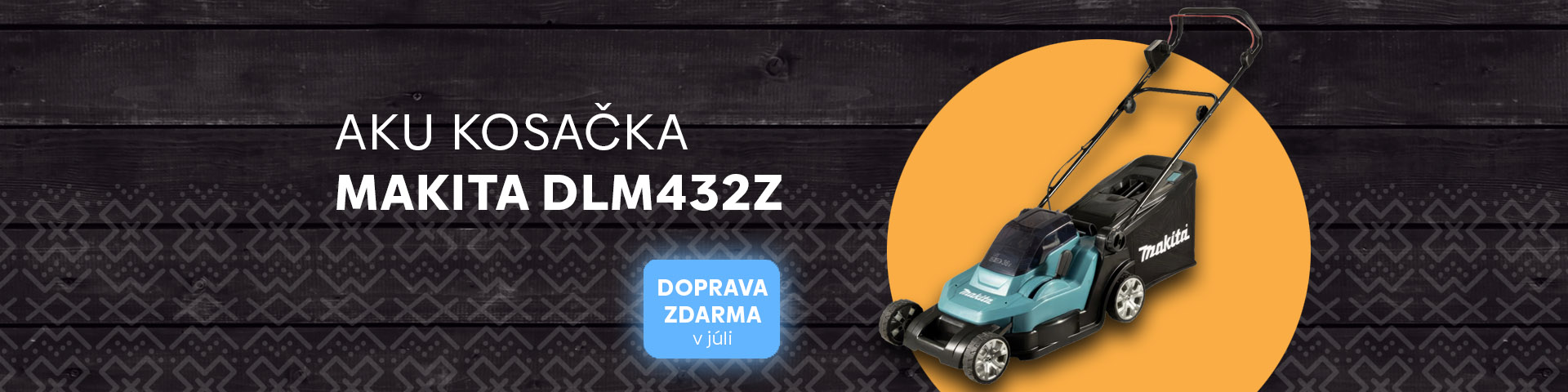 Aku kosačka Makita DLM432Z